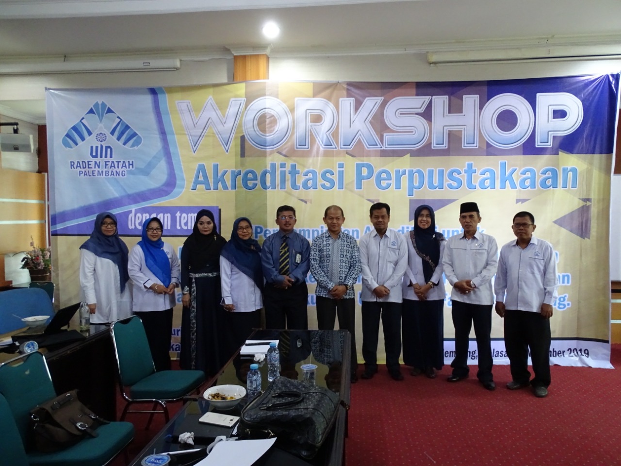 Workshop dan Penandatangan Perjanjian Kerjasama Perpustakaan dengan Fakultas di lingkungan UIN Raden