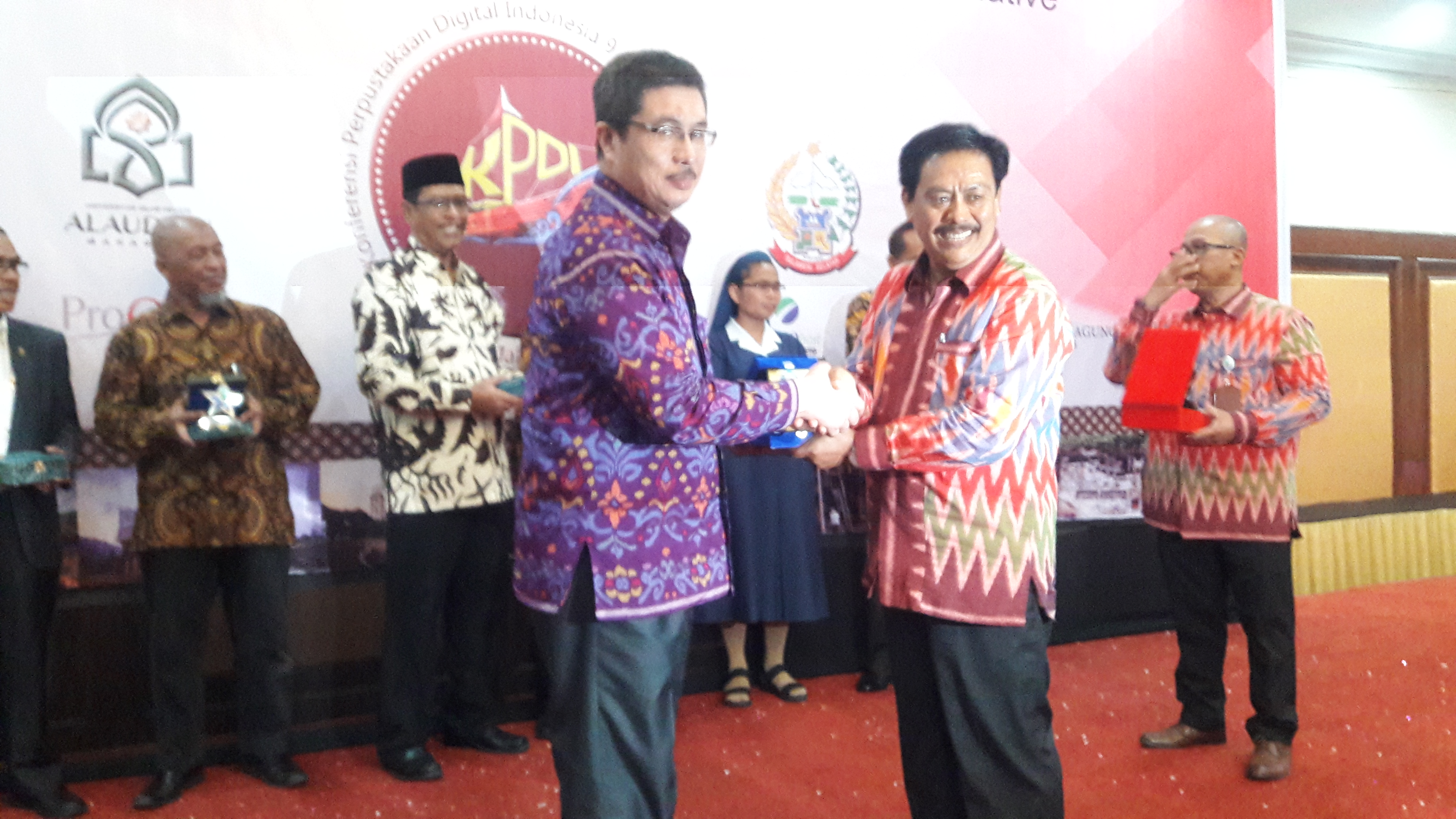 Penandatanganan MOU antara UIN Raden Fatah Palembang dengan Perpustakaan Nasional RI