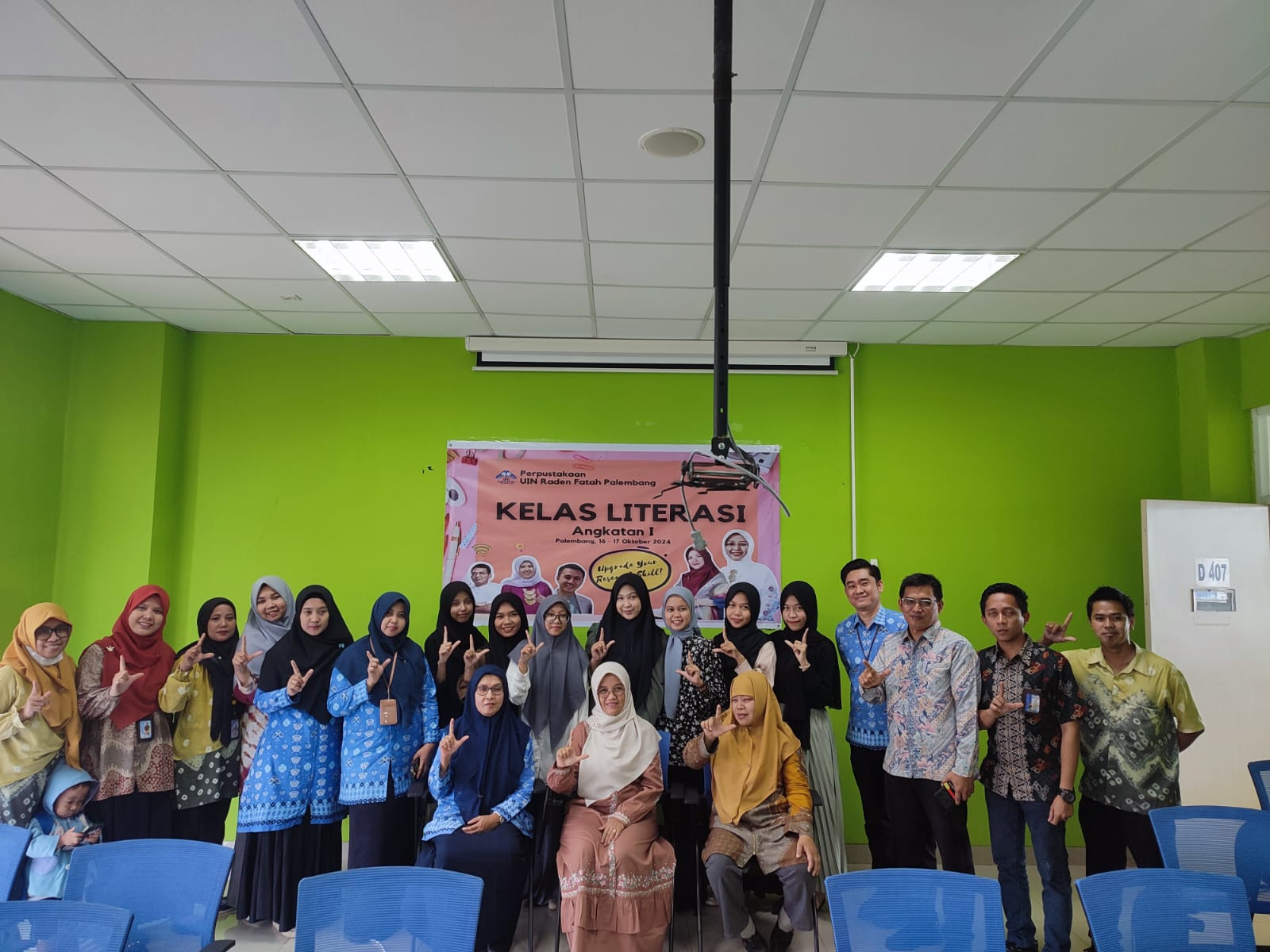 Upgrade Research Skill Mahasiswa, UPT. Perpustakaan Buka Kelas Bimbingan Literasi Angkatan I